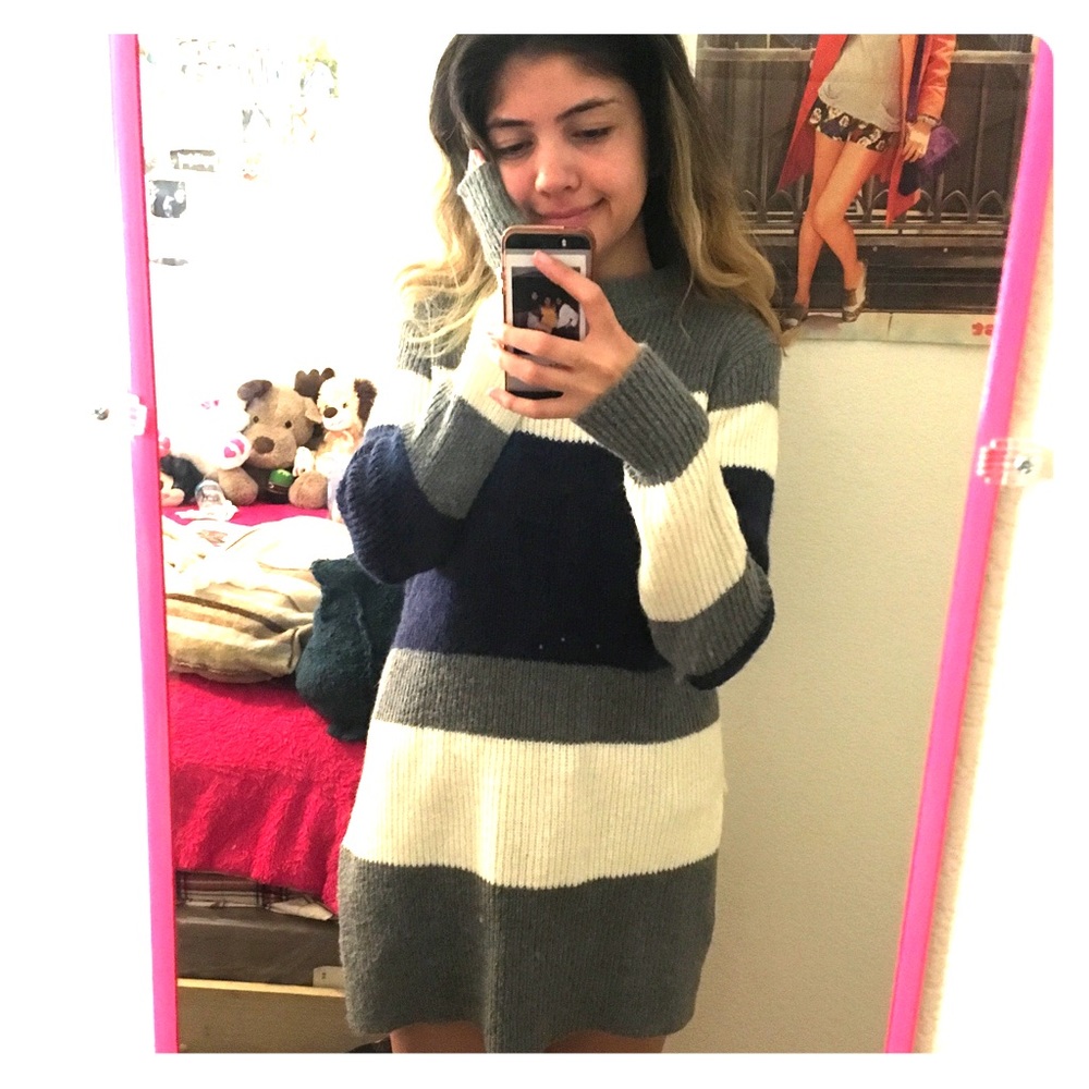 Forever 21 color block sweater